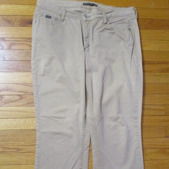 Riders Tan Jeans, Size 14/30 - Picture 1 of 4